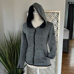 NIKE full zip hoodie. DRI FIT